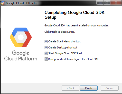 Gcloud download for windows